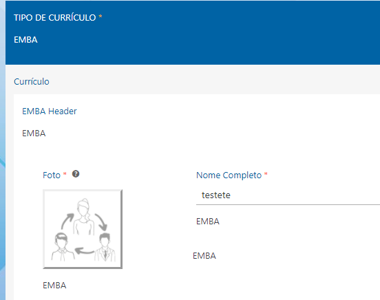 тро CURR(CULO * 
Currtu[o 
ЕМВА 8eader 
ЕМВА 
Foto • 
ЕМВА 
Моте Comp[eto • 
testete 
ЕМВА 
ЕМВА 